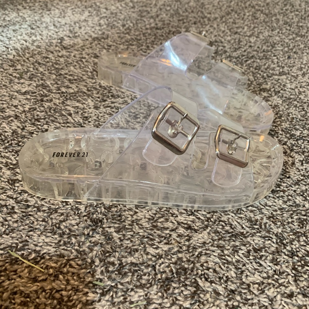 Clear Jelly Sandals